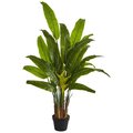 Nearly Naturals 4.5 ft. Travelers Palm Artificial Tree 5584